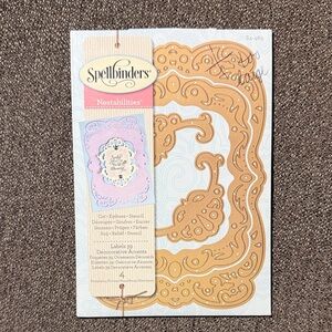Spellbinders Nestabilities Labels 39 Decorative Accents die S4-464